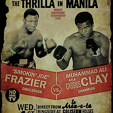 Artwork thumbnail, THRILLA IN MANILA by bertyb123
