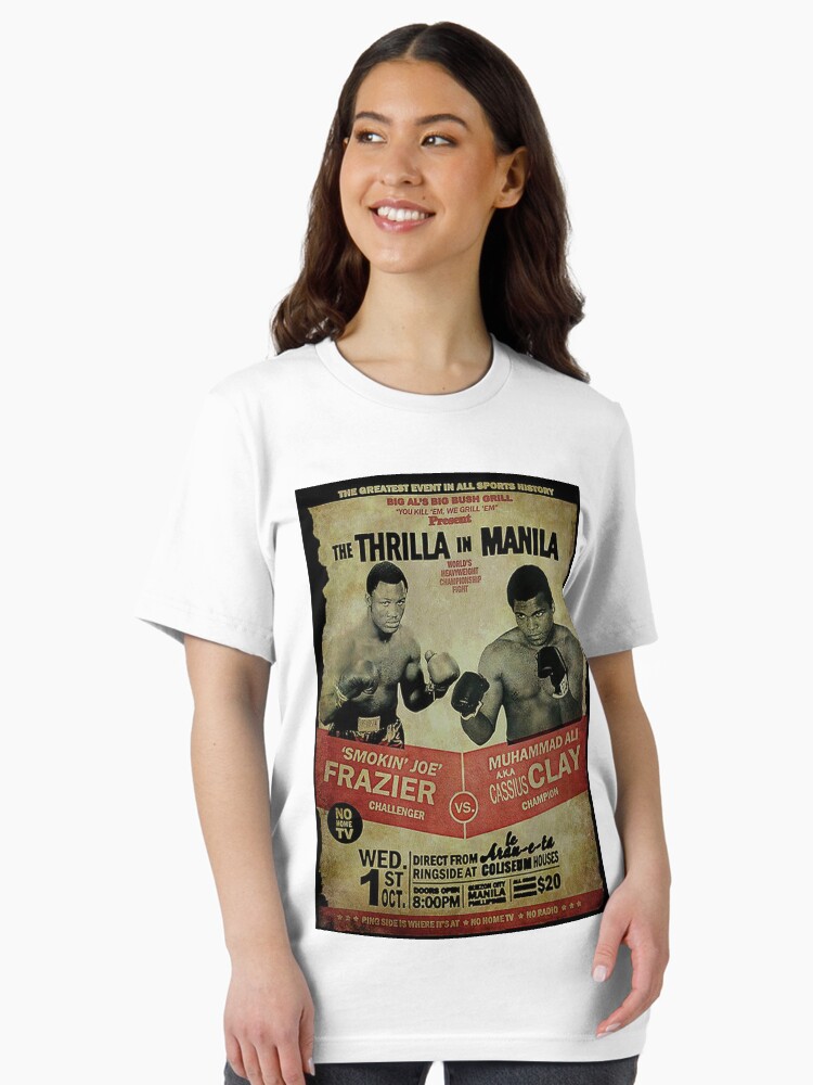 Thumbnail 2 of 7, Essential T-Shirt, THRILLA IN MANILA designed and sold by bertyb123.