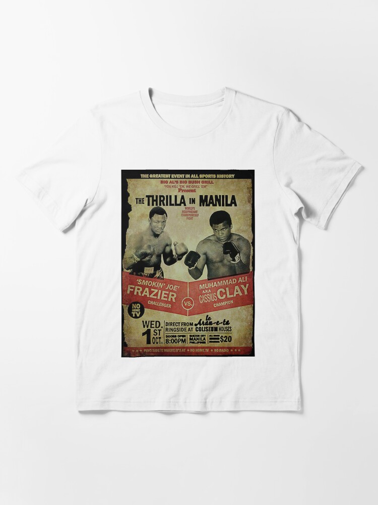 Thumbnail 3 of 7, Essential T-Shirt, THRILLA IN MANILA designed and sold by bertyb123.