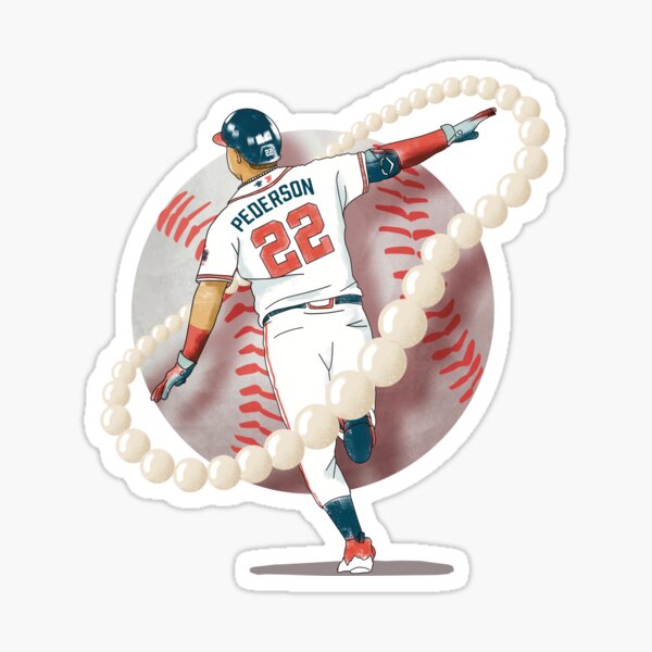 Joc Pederson Cartoon Sticker for Sale by wright46l