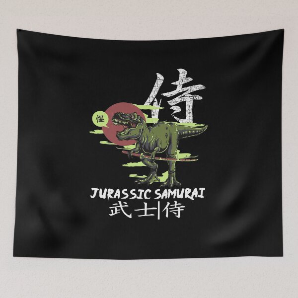 Item preview, Jurassic Samurai designed and sold by studiobrazuka.