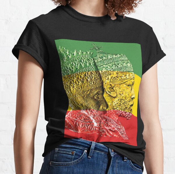 Haile Selassie Menelik Kings of Kings Ethiopia Classic T-Shirt