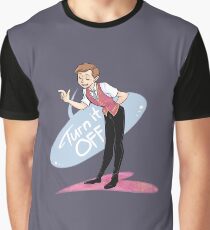 Buch Mormon - Wie ein Lichtschalter Grafik T-Shirt