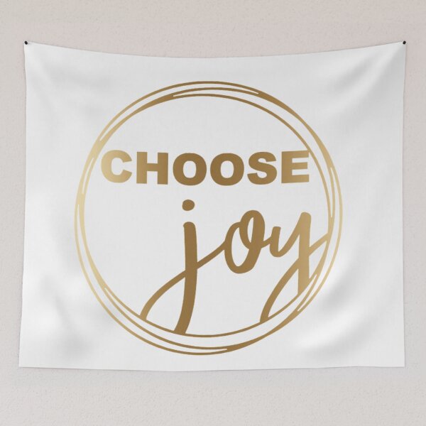 Item preview, Choose joy designed and sold by poppybludesign.