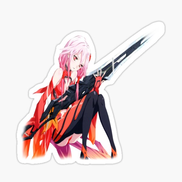 Inori Yuzuriha (Guilty Crown) Sticker for Sale by CherinMew