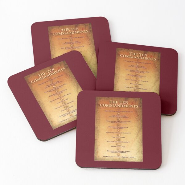 Item preview, The 10 Commandments Bible D Blue designed and sold by Rowena Jones.