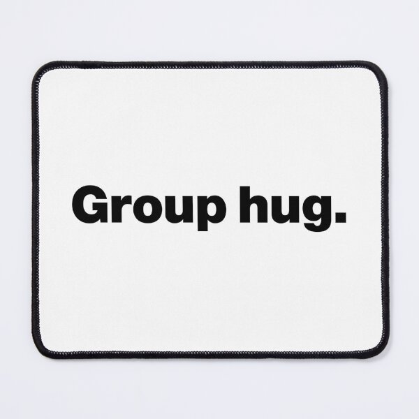 Item preview, Group hug (black) designed and sold by dudethecreator.