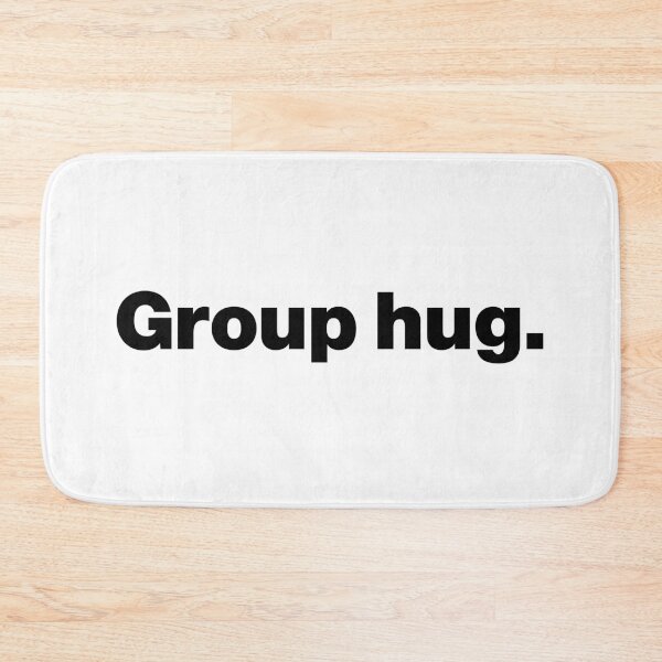 Item preview, Group hug (black) designed and sold by dudethecreator.