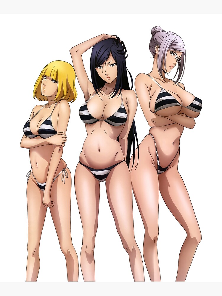 "Midorikawa Hana Kurihara Mari and Shiraki Meiko Prison School Anime