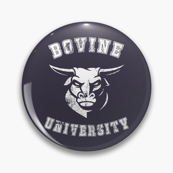 Item preview, Bovine University - Distressed Design designed and sold by risible.
