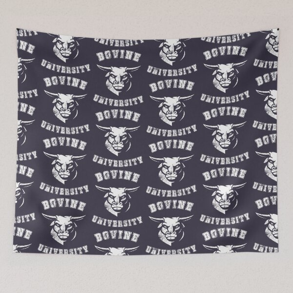 Item preview, Bovine University - Distressed Design designed and sold by risible.