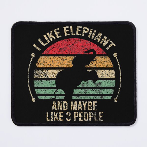 Item preview, elephant lover - i like elephant designed and sold by WangsArt.