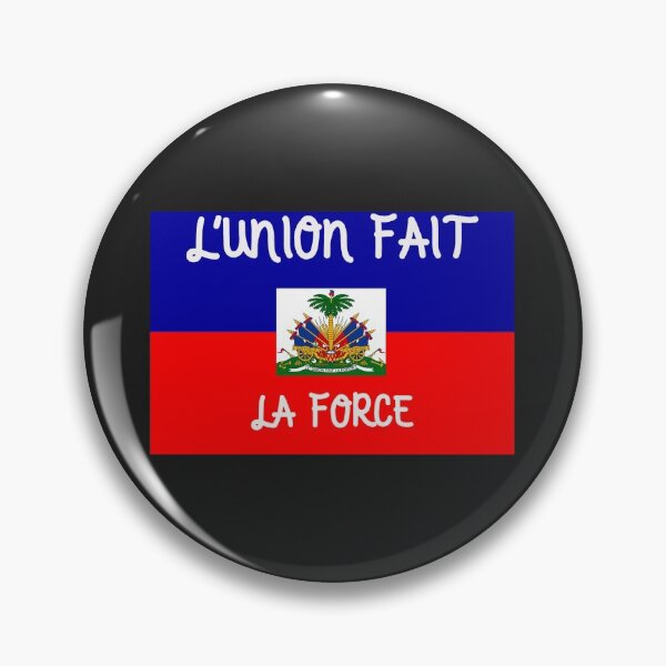 Item preview, HAITIAN FLAG TOGETHER MAKES US STRONGER PHRASE designed and sold by DoloresAlaire.