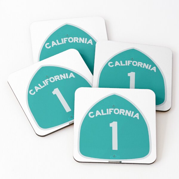 Item preview, Driving PCH Pacific Coast Highway HWY 1 or California Route 1 drawing designed and sold by VacationCity.