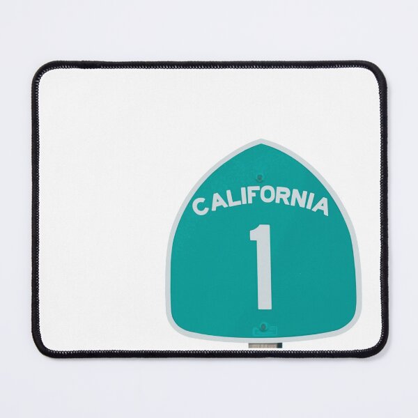 Item preview, Driving PCH Pacific Coast Highway HWY 1 or California Route 1 drawing designed and sold by VacationCity.