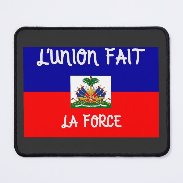 Item preview, HAITIAN FLAG TOGETHER MAKES US STRONGER PHRASE designed and sold by DoloresAlaire.