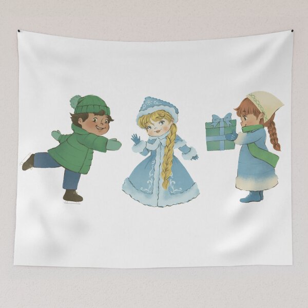 Item preview, Vintage Russian Folktale Art  designed and sold by Pinkmagenta.