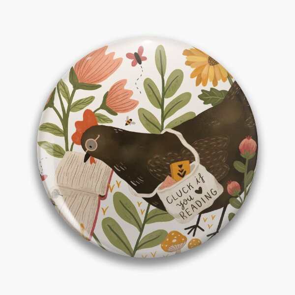 Item preview, Chicken Reading a Book designed and sold by ohjessmarie.