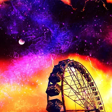 Artwork thumbnail, Ferris Wheel Ride by Ron C. Moss