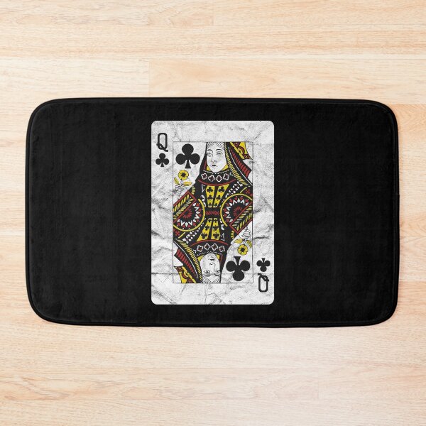Item preview, Playing Cards Queen Clubs (distressed design) designed and sold by siggyspatsky.