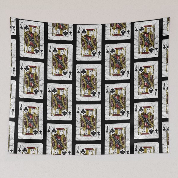 Item preview, Playing Cards Jack Of Clubs (distressed design) designed and sold by siggyspatsky.