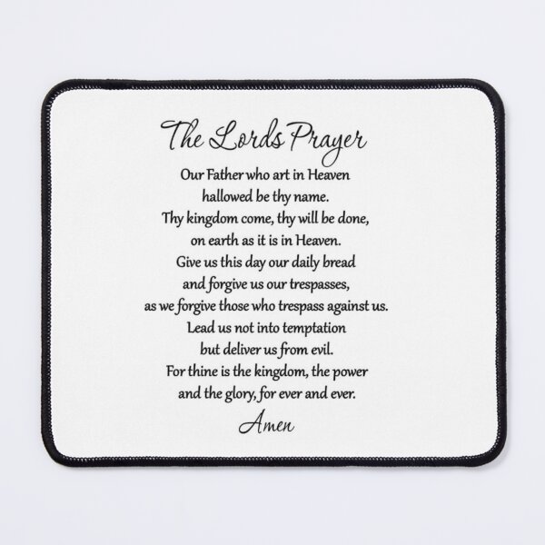 Item preview, The Lord's Prayer our Father in Heaven designed and sold by Rowena Jones.