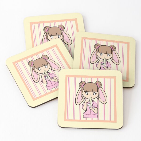 Item preview, Kawaii Bunny Moon Noodles designed and sold by bunnyteawhimsy.