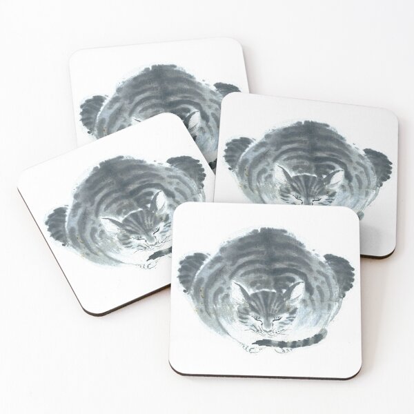 Item preview, Dreaming Cat - Japanese Painting designed and sold by xm-h.