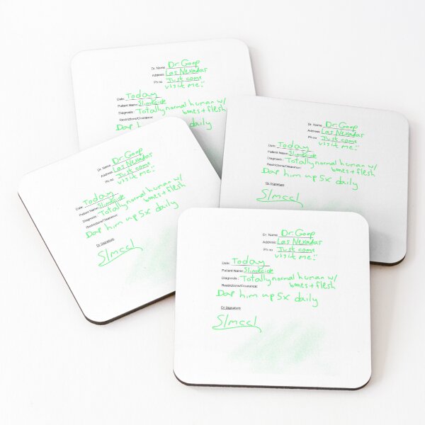 Item preview, Slimecicle Doctors Note designed and sold by Jessie S.