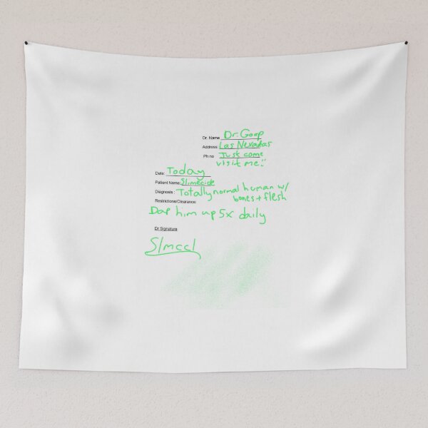 Item preview, Slimecicle Doctors Note designed and sold by Jessie S.