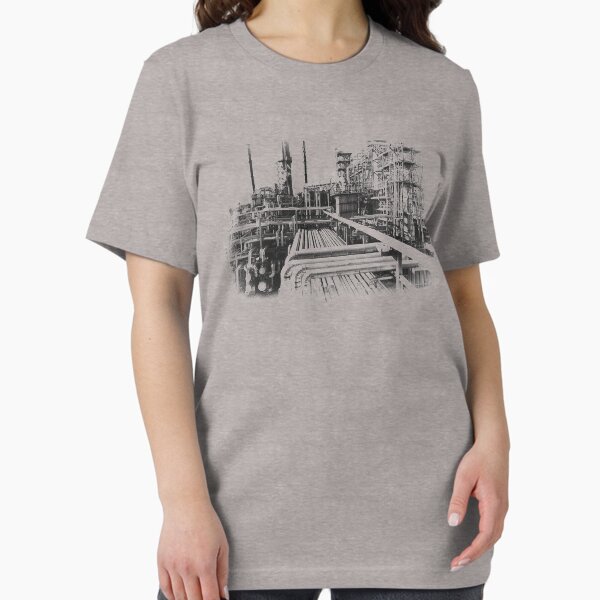 Item preview, Old Refinery Industry Vintage Style T-Shirt designed and sold by TimeForTShirt.