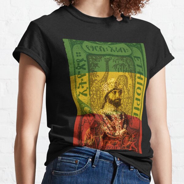 Haile Selassie Emperor of Ethiopia Classic T-Shirt