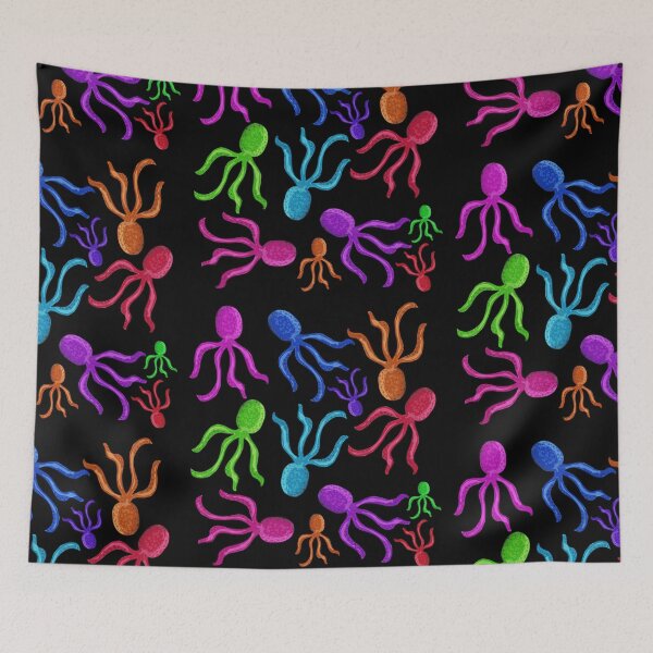 Item preview, Colorful octopuses  designed and sold by ValentinaHramov.
