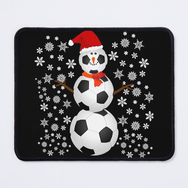 Item preview, Soccer Snowman Christmas designed and sold by cimibaka25.