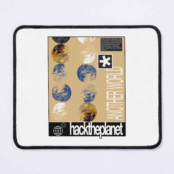 Item preview, Hack The Planet poster designed and sold by Survival Studio.