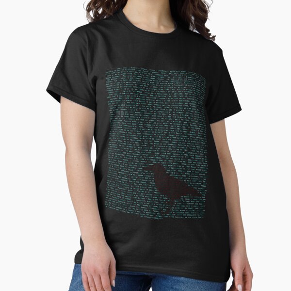 The Raven - Edgar Allen Poe Classic T-Shirt