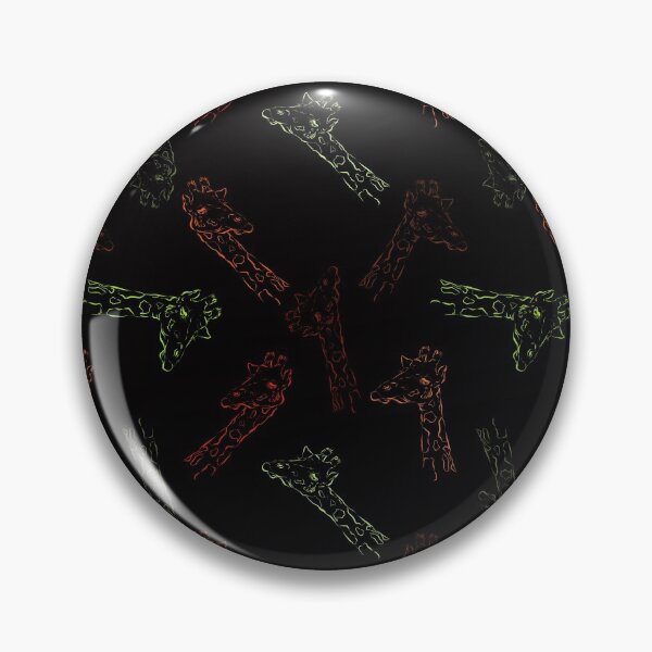 Item preview, Colourful giraffes animalistic print designed and sold by Mashusha-art.