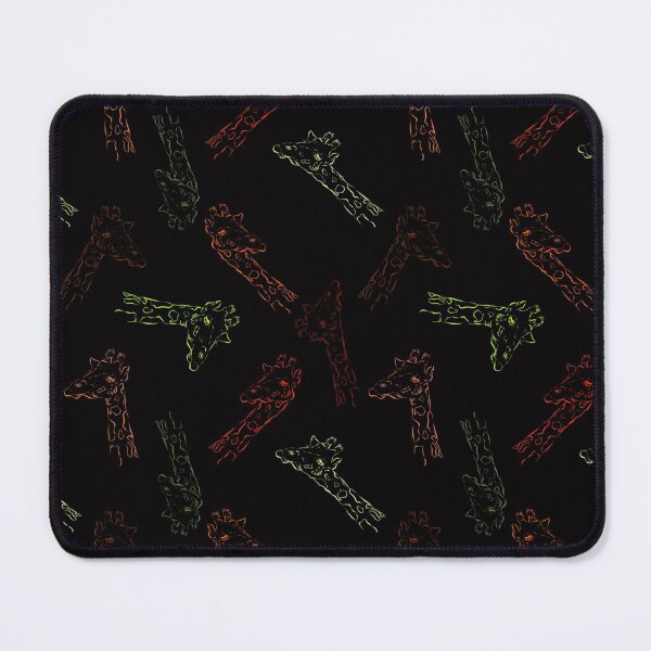 Item preview, Colourful giraffes animalistic print designed and sold by Mashusha-art.