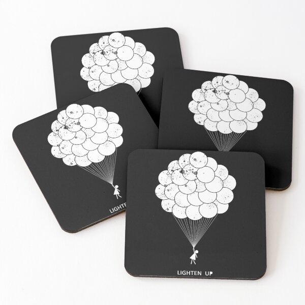 Item preview, LIGHTEN UP Black designed and sold by CatByDesign.