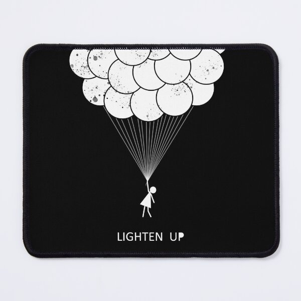 Item preview, LIGHTEN UP Black designed and sold by CatByDesign.