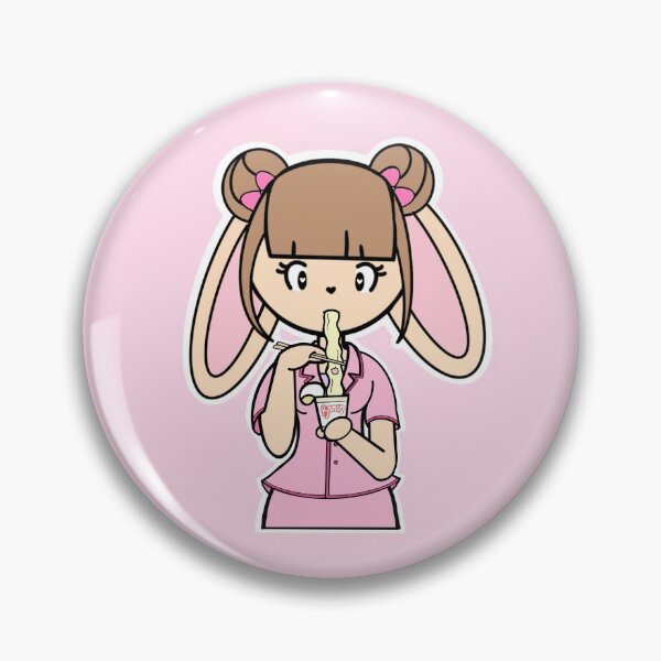 Item preview, Kawaii Bunny Moon Noodle designed and sold by bunnyteawhimsy.