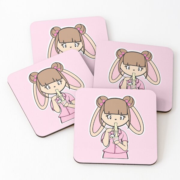Item preview, Kawaii Bunny Moon Noodle designed and sold by bunnyteawhimsy.