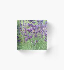 Lavender Acrylic Block