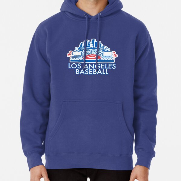 Funny Los Angeles Dodgers Hoodies - Pullover Blue Hoodie