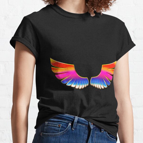 Angel Wings Rainbow Classic T-Shirt