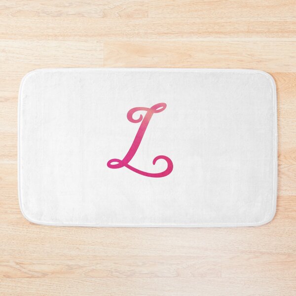 Item preview, Letter L Pink Color Monogram Script, Personalized Initial designed and sold by Star58.