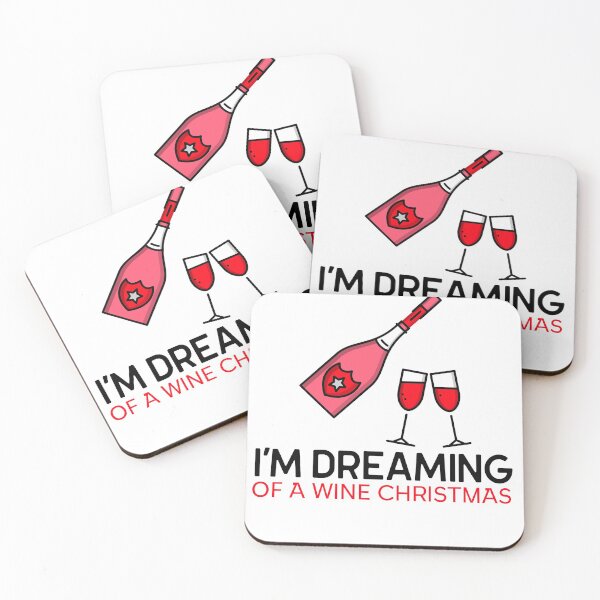 Item preview, I'M DREAMING OF A WINE CHRISTMAS designed and sold by BestCoolStuff.