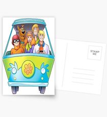 cartoon scooby doo japan naruto design art 8 Postcards