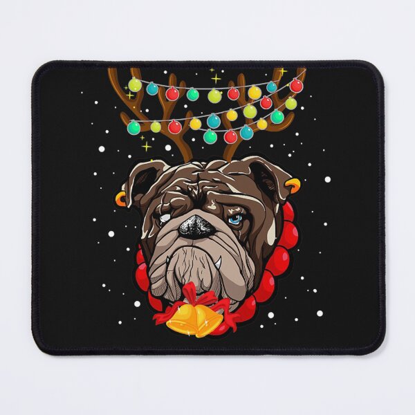 Item preview, English Bulldog Reindeer Costume Classic designed and sold by Gayle0Theberge.