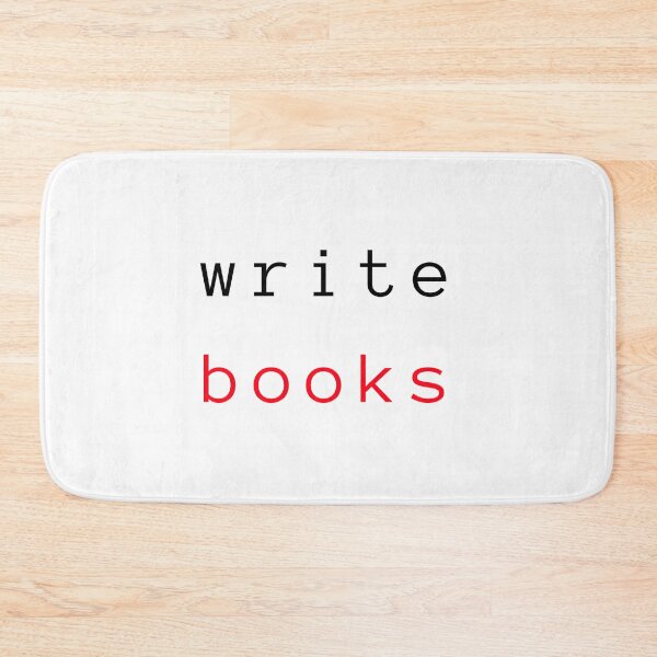 Item preview, Write Books | Black and Red designed and sold by WordsToArt.